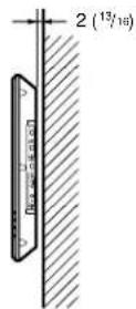 SONY PFM42B2 - When mounting the display horizontally Front - 2