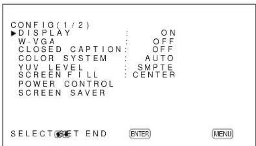 SONY PFM42B2 - Setting the baud rate - 2