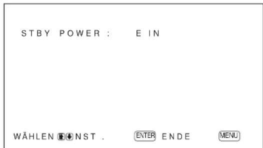 SONY PFM42B2 - Einstellen der Stromversorgung des Netzwerkadapters - 4