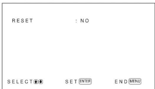 SONY PFM42B2 - Restoring the PIC CONTROL Menu Items to Their Original Settings - 1