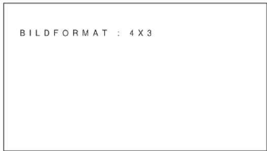 SONY PFM42B2 - Wechseln des Bildformats - 1