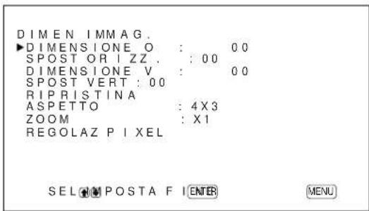 SONY PFM42B2 - Modifica delle dimensioni dell'imagine - 2