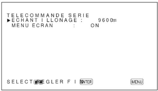 SONY PFM42B2 - Réglage du début en bauds - 3