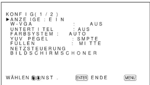 SONY PFM42B2 - Einstellen der Stromversorgung des Netzwerkadapters - 2