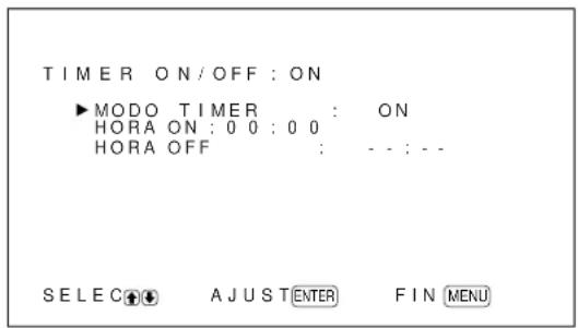 SONY PFM42B2 - Función de temporizador de activación (sólo en PFM-42B2/ 42B2E) - 1