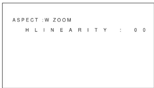 SONY PFM42B2 - Adjusting the Linearities - 2
