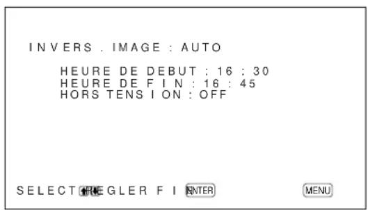 SONY PFM42B2 - Inversion de l'image - 5