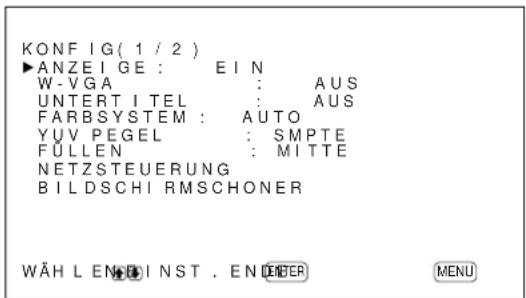 SONY PFM42B2 - Anzeigen von Untertiteln - 2