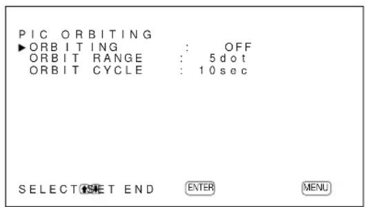 SONY PFM42B2 - Changing the Image Position Automatically - 1