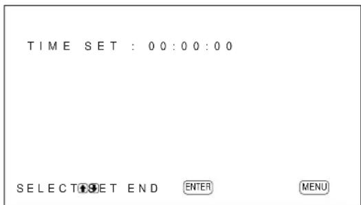 SONY PFM42B2 - Adjusting the time - 1