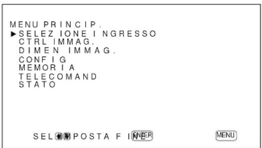 SONY PFM42B2 - Premere MENU. - 1