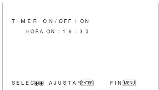 SONY PFM42B2 - Función de temporizador de activación (sólo en PFM-42B2/ 42B2E) - 2