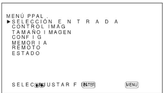 SONY PFM42B2 - Pulse MENU. - 1