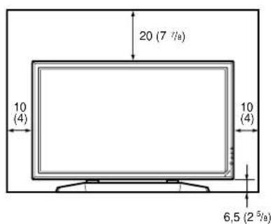 SONY PFM42B2 - Lorsque vous utilisez le support (non fourni) - 1