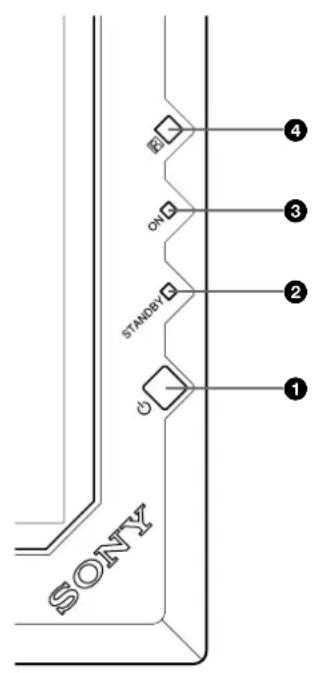 SONY PFM42B2 - Section du Commutateur / Indicateur (veille) - 1