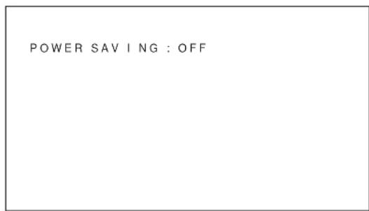 SONY PFM42B2 - Power Saving Function - 2