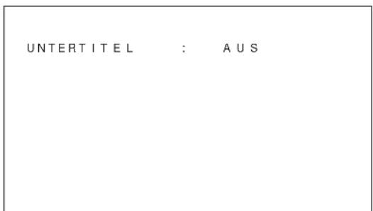 SONY PFM42B2 - Anzeigen von Untertiteln - 3