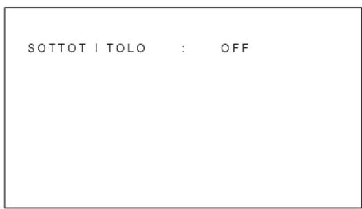 SONY PFM42B2 - Premere / per spostare il cursore () su "SOTTOTITOLO", quando premere ENTER. Sul pannello del display appeare il seguente menu. - 1