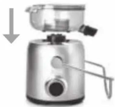 Solis Juice Fountain Compact 8451 - 2ieme ETAPE: - 1