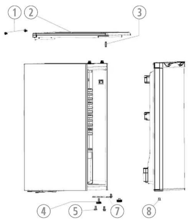SEVERIN VKS 8805 - Türanschlag wechseln - 2
