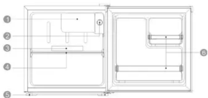 SEVERIN KB 8874 - Kuhlraum: - 1