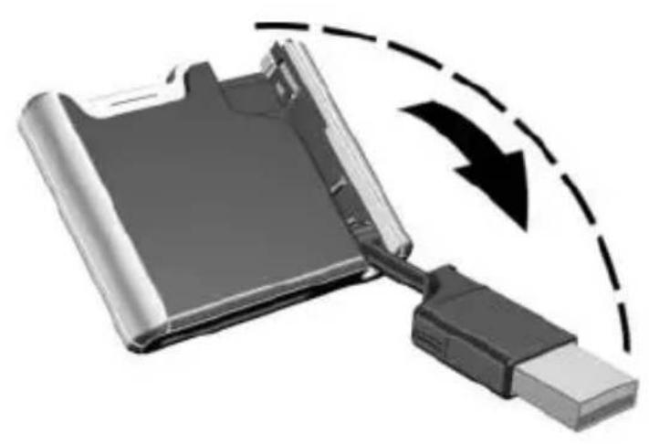 HP Compaq 6510b - Connecting the Digital Drive to a USB Port - 2