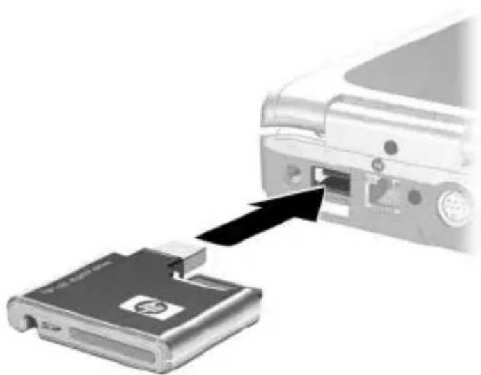 HP Compaq 6510b - Collegamento del Digital Drive a una porta USB - 1