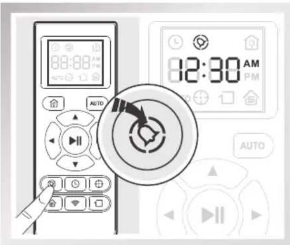 ECOVACS DEEBOT N79SE - Programmation de l'heure de nettoyage à l'aide de la télécommande - 1
