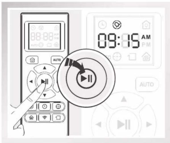 ECOVACS DEEBOT N79T - Programación de la hora de limpieza mediante el mando a distancia - 3