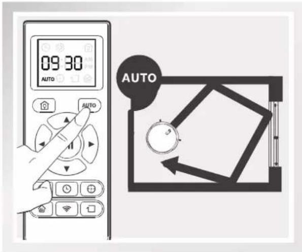 ECOVACS DEEBOT N79T - Modo de limpieza automático - 1