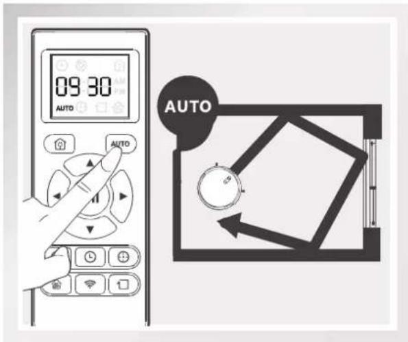 ECOVACS DEEBOT N79T - Modalità di pulizia AUTO - 1