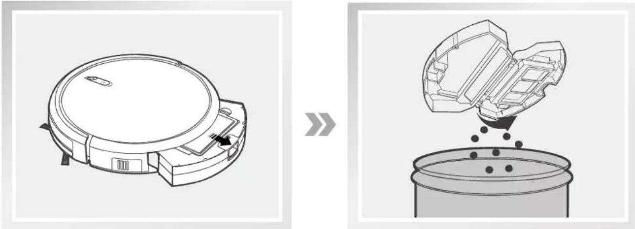 ECOVACS DEEBOT N79T - Cassetta di raccolta e filtri - 1