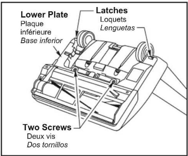 PANASONIC MCUG383 - Removing and Installing Lower Plate - 1