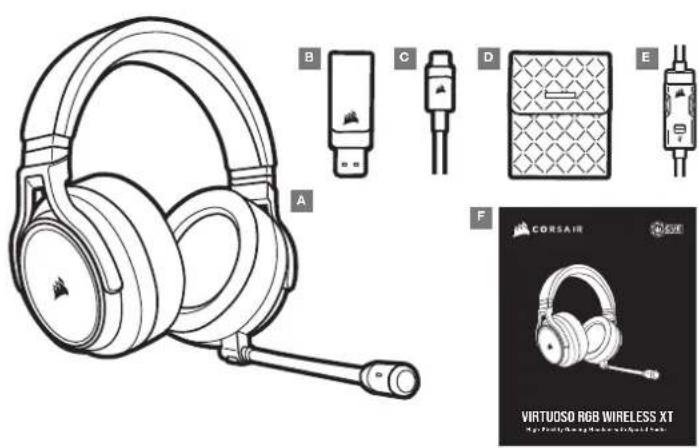 CORSAIR Virtuoso RGB Wireless XT - 1