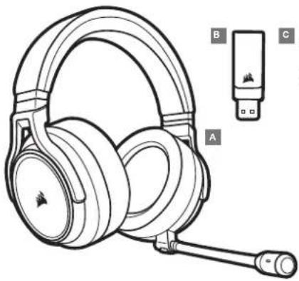 CORSAIR Virtuoso RGB Wireless XT - ДЛЯ ОПТИМАЛЬНОЙ БЕСПРОВОДНОЙ ПРОИЗВОДИТЕЛЬНОСТИ - 1