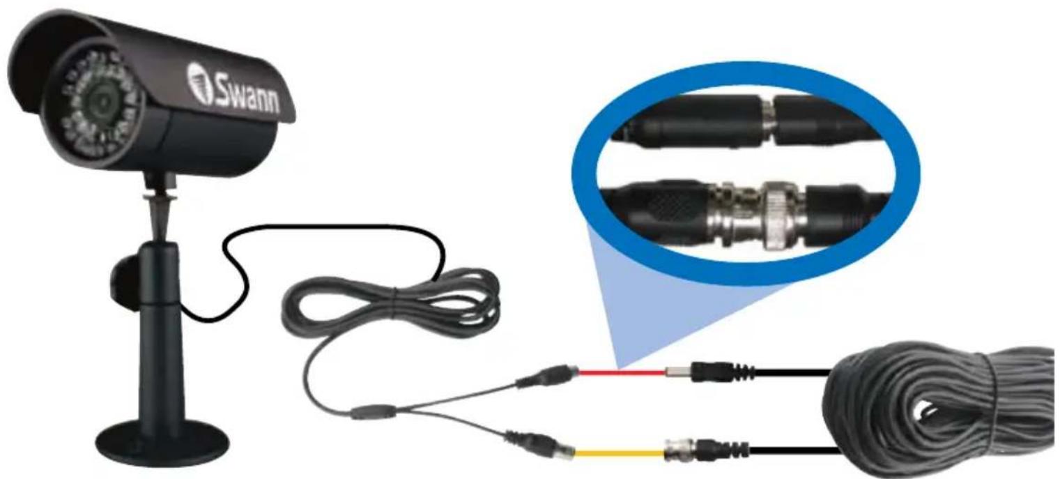 SWANN MaxiBrite PNP150 - Guide de connexion - 1