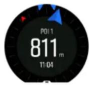 SUUNTO 9 Peak - Navigation vers un POI - 1