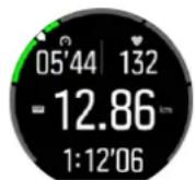 SUUNTO 9 Peak - Utilisation des zones FC pendant l'exercice - 1