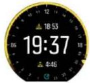 SUUNTO 9 Peak - Phases lunaires - 1