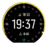 SUUNTO 9 Peak - Alarmes de lever et coucher du soleil - 3
