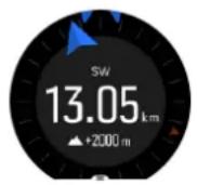 SUUNTO 9 Peak - Navigation au relèvement - 1