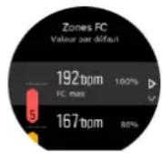 SUUNTO 9 Peak - Définir la FC maxi. - 1