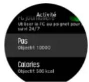 SUUNTO 9 Peak - Objectifs d'activité - 1
