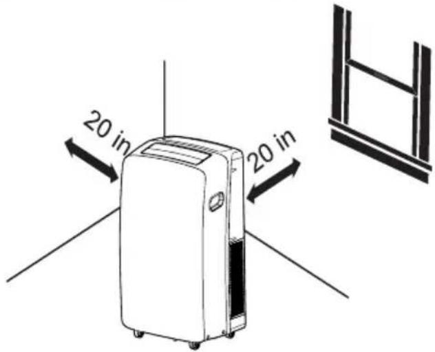 LG LP1015WSR - CHOIX DE L'EMPLACEMENT POUR L'INSTALLATION - 1