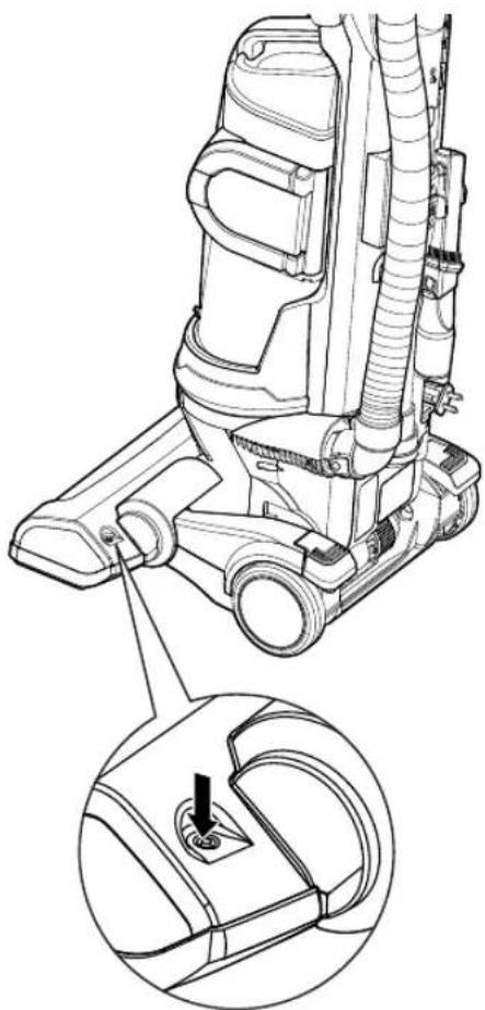 LG LuV200R - Proteccion de sobrecarga del motor del cepillo rotativo - 1