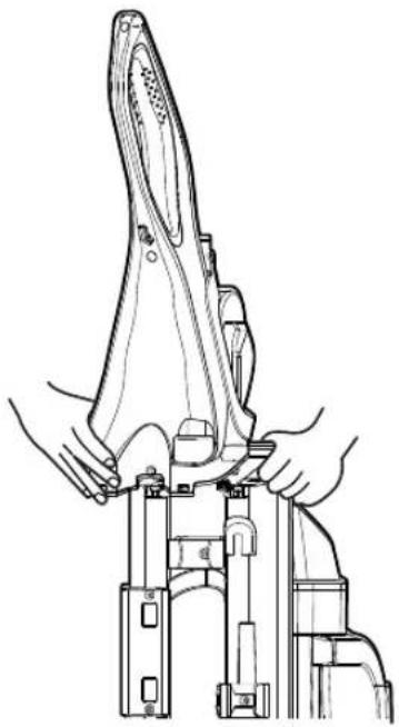 LG LuV200R - Attaching handle Attaching the Hose - 1
