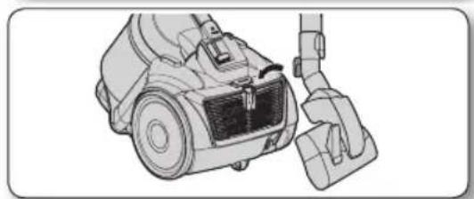 SAMSUNG SC12F50 - assembling the cleaner - 7
