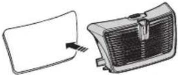 SAMSUNG SC12F50 - NETTOYAGE DU FILTRE DE SORTIE - 3