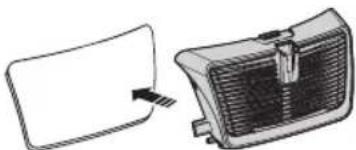 SAMSUNG SC12F50 - When to clean the dust filter - 17