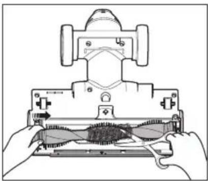 SAMSUNG SC12F50 - CHECKING the Rotating Floor Brush and Drive Belt - 3